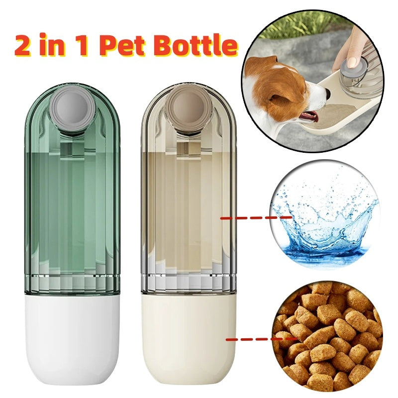2 In 1 Dog Water & Feeding Cup